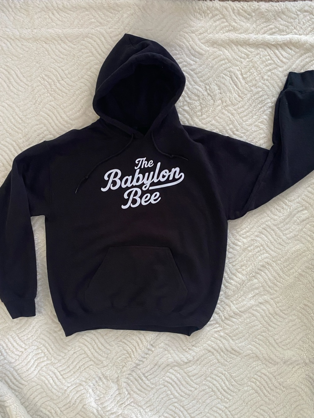The Babylon Bee Black Hoodie